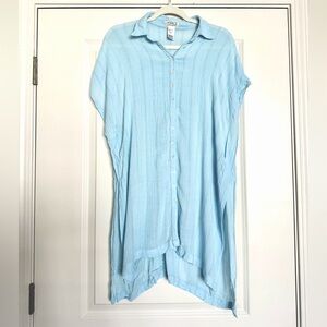 L Space Anita Cover Up Sky Blue Size XS/S